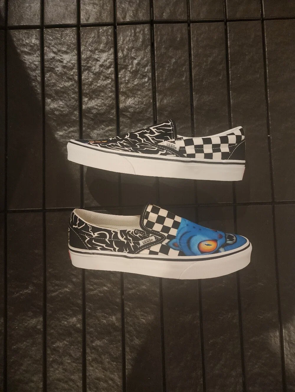 Kid's K-Pop Demon Hunters x Vans Slip-on 'Black'